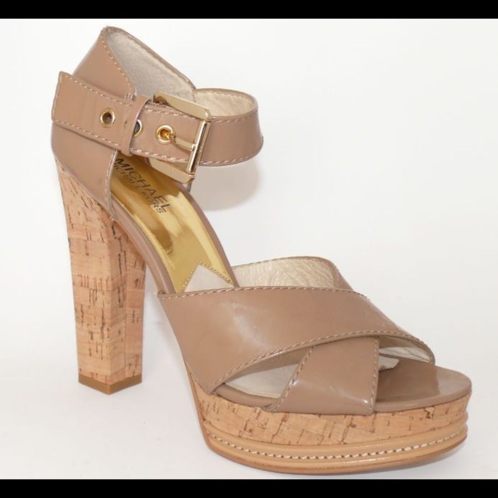 Michael Kors Ivana Platform Nude